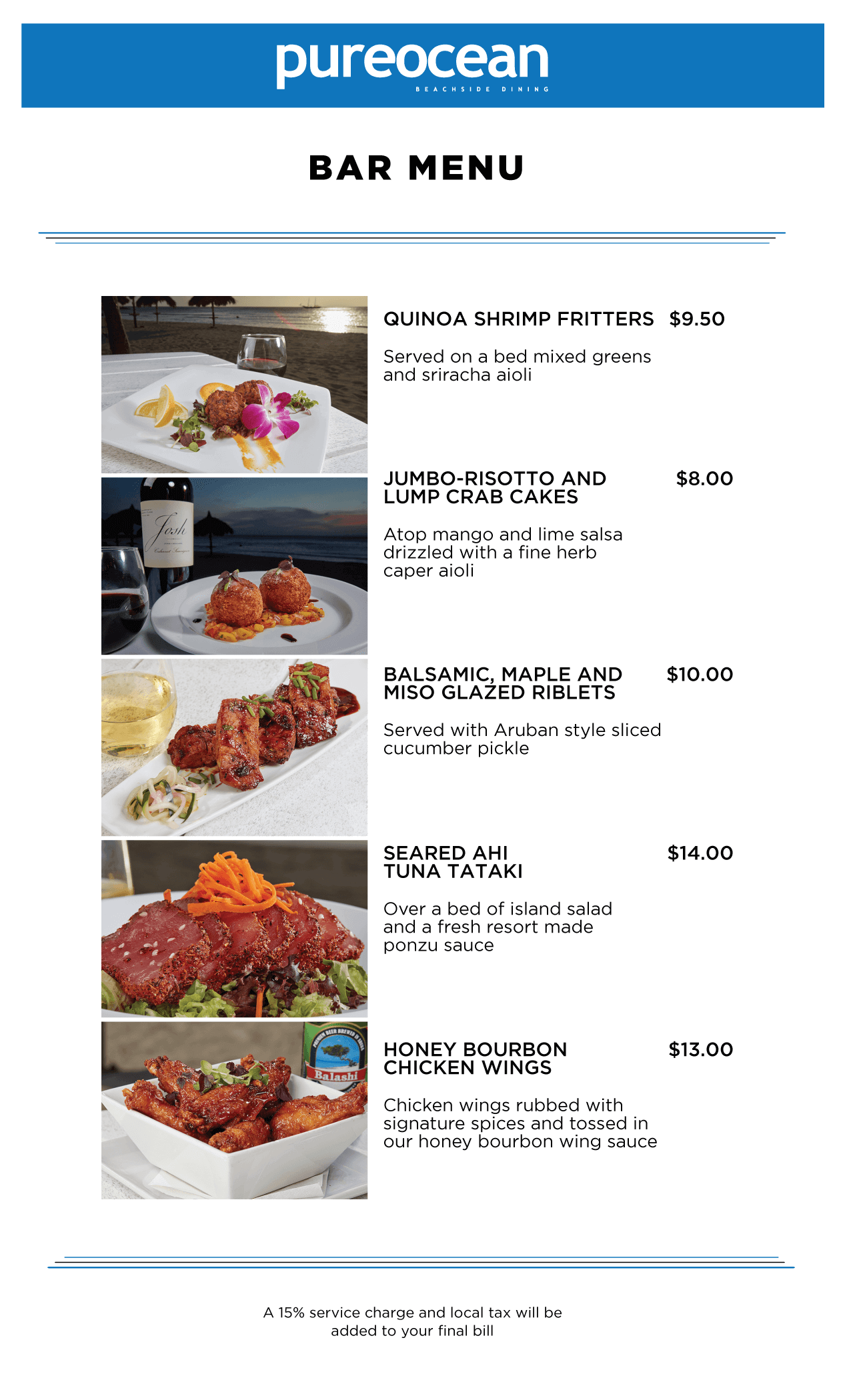 aruba pureocean Restaurant